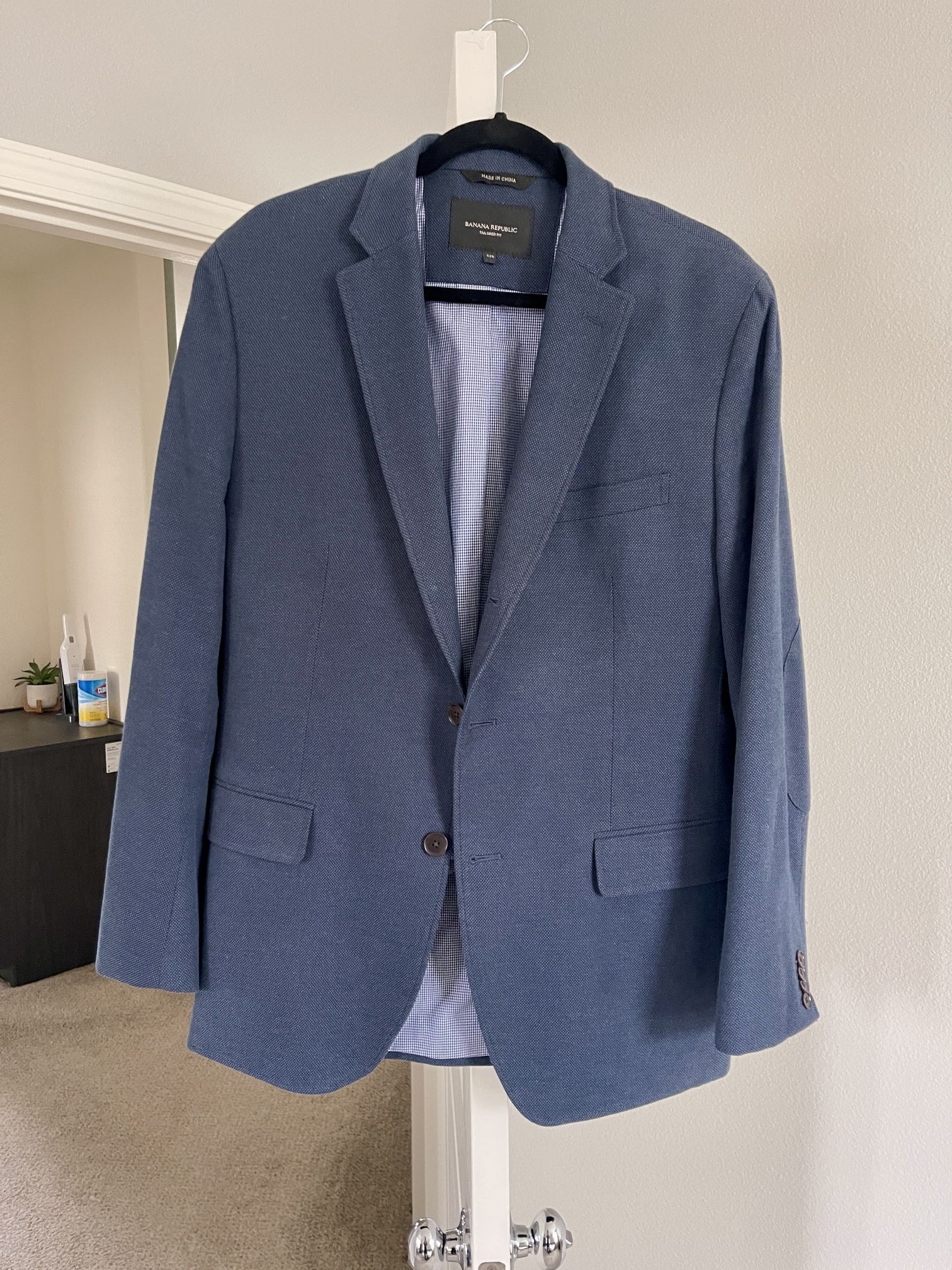 Banana Republic Navy Blazer Jacket 42R