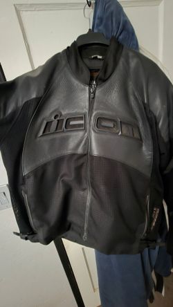 Icon Contra 2 Leather Motorcycle Jacket