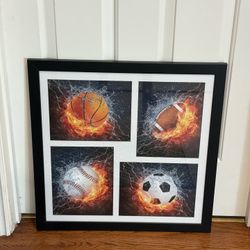 Sports Themed Wall Decor