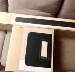 Brand New Sealed + Warranty! Sonos “Arc-Ultra” (Black) + Sonos Sub4 (Black).   Soundbar plus wireless subwoofer .