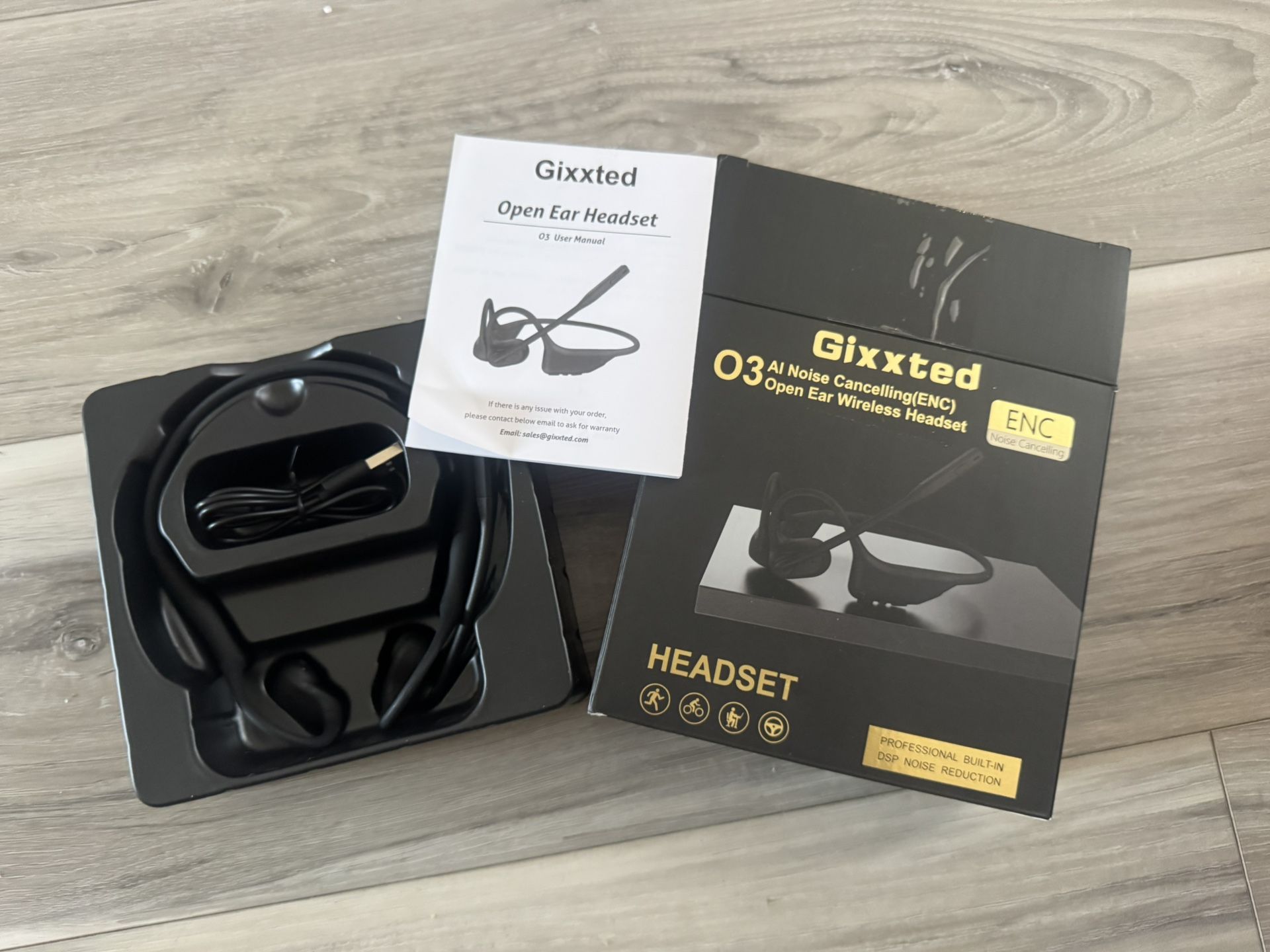 Gixxted Open Ear Wireless Headset