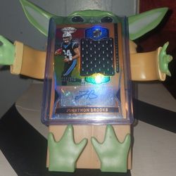 Jonathon Brooks Rookie PATCH Autographed Card