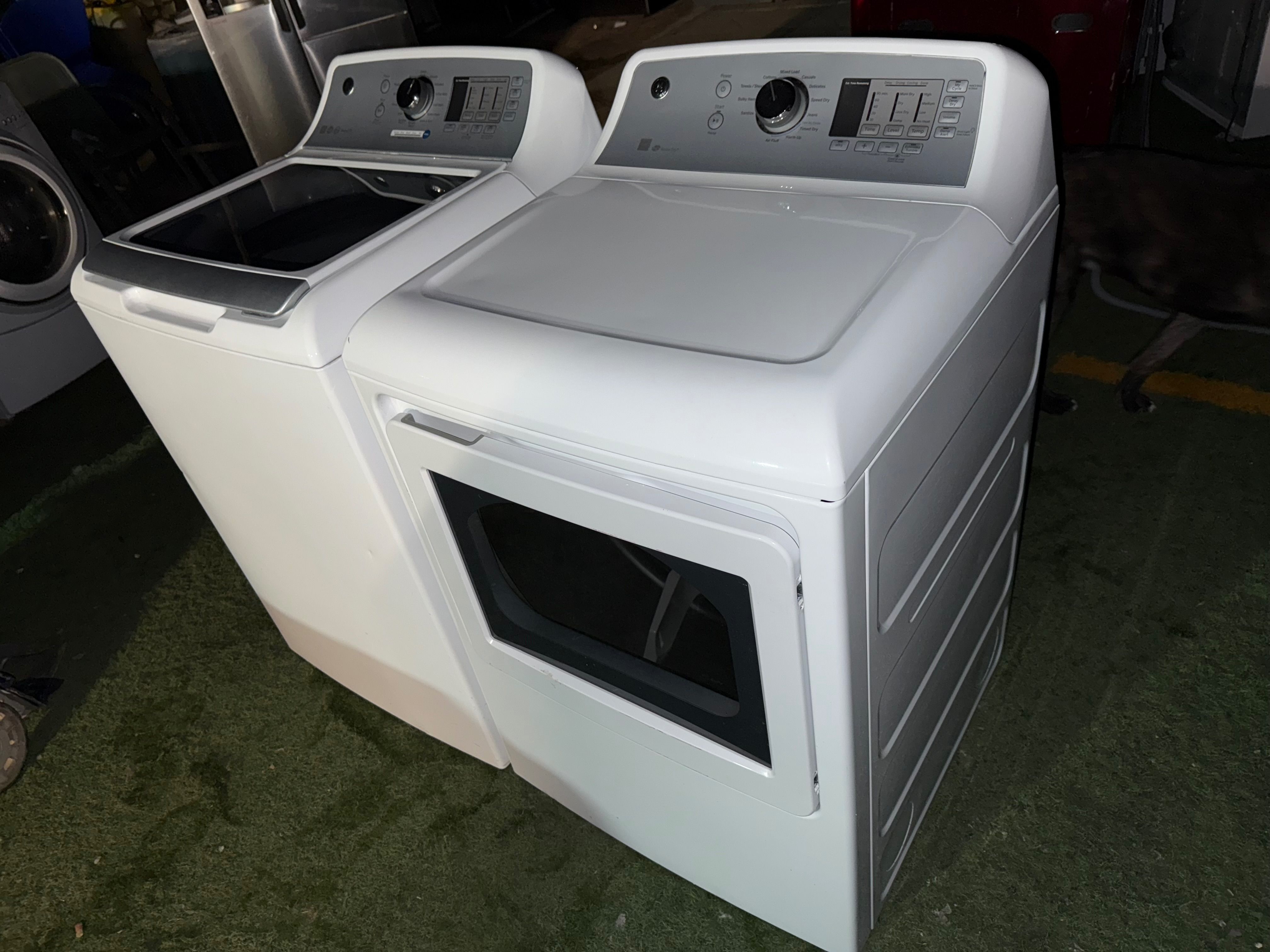 GE HER AND ELECTRIC DRYER HE 4.2&7.2 CUFT