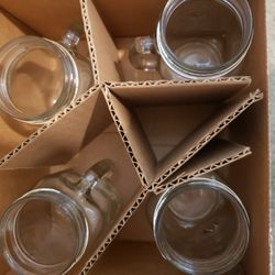 4 Pc Mason Drinking Glasses