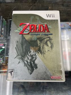 Zelda Twilight Princess Wii $40 Gamehogs 11am-8pm
