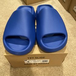 Brand New Yeezy Slide Azure Size 9