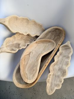 Lots of DOUGH BOWLS $9-$20 wood