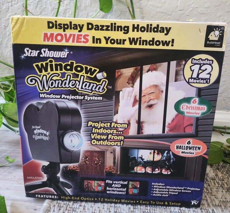 Christmas Halloween Window Projector