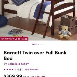 Brand New Bun Beds Full-twin