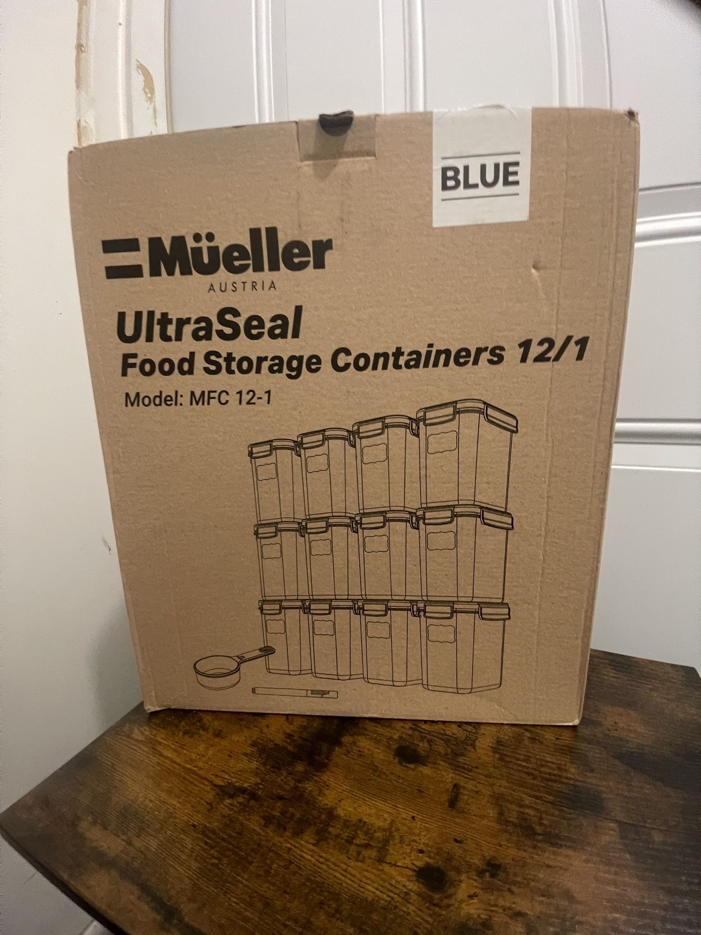 Müeller UltraSeal Food Storage Containers – 12‑Piece Set, New