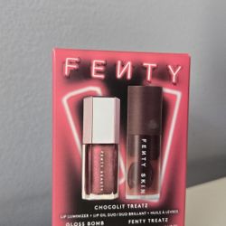 Fenty Beauty Chocolit Treatz Lip Luminizer + Lip Oil Duo