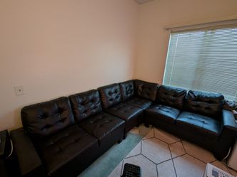 Coffee bean brown Sectional Sofa