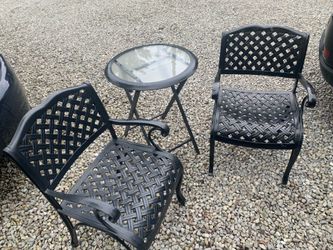 Table and chairs