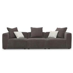 Scandinavian Design Grey Modular Sectional