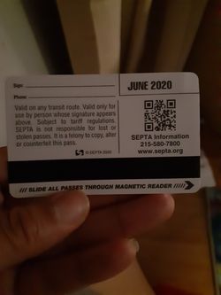 June septa transpass