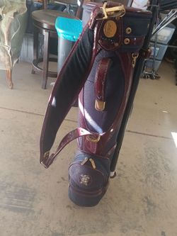 Vintage DAKS London Golf Cart Bag