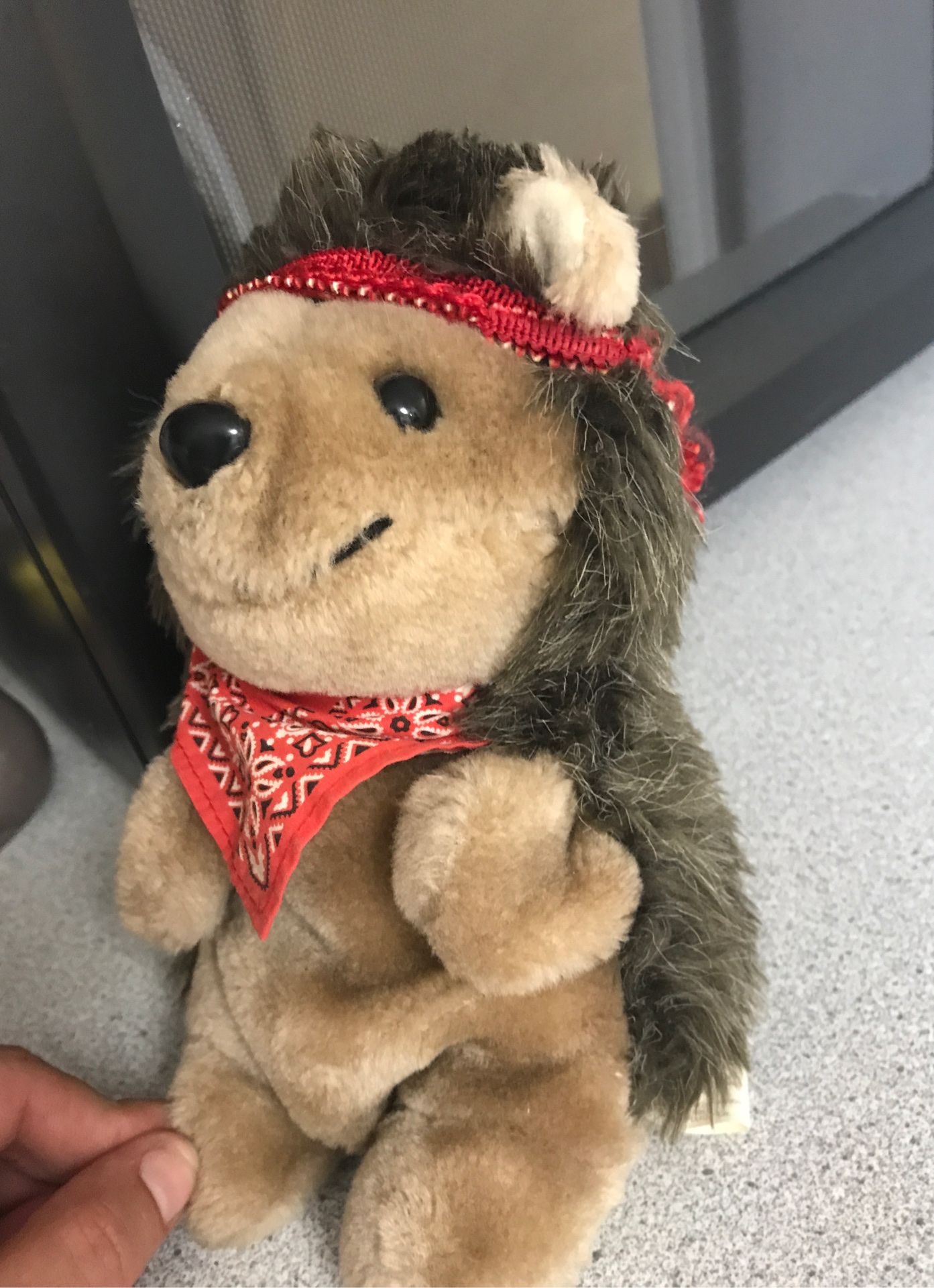 Vintage Puppet Herbert the Hedgehog