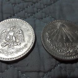 Moneda real mexica de plata 0.720 original no es copia