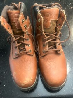 Men’s Wolverine Harrison 6-inch Steel-Toe work boots size 10 1/2