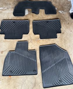 Original all weather Kia Telluride floor mats