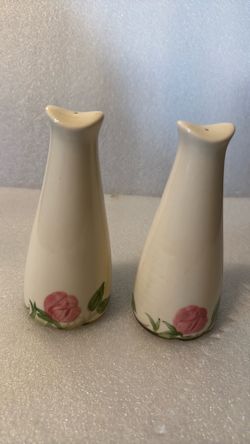 Vintage Franciscan Desert Rose Salt & Pepper Shakers