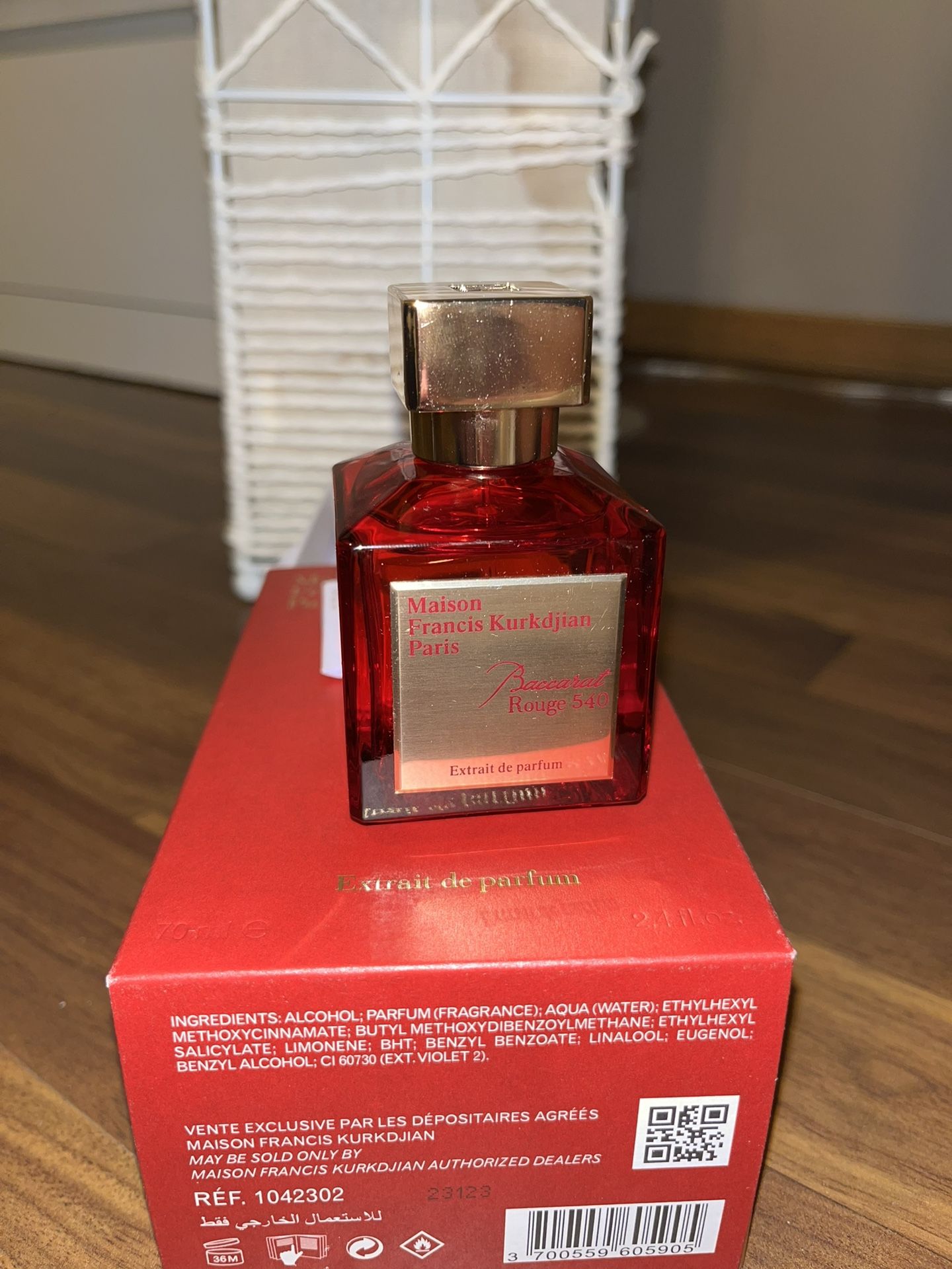 Maison Francis Kurkdjian Paris Baccarat Rouge 540 Extrait de parfum 2.4 oz