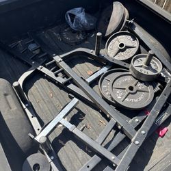 Squat Rack And Olympic Weight Sets