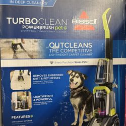 Bissell Turbo Clean Power Brush Pet Carpet Cleaner