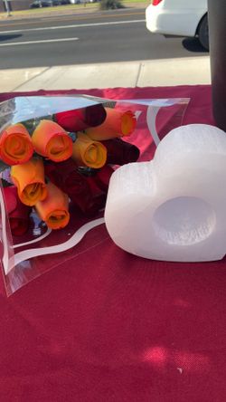 Roses selenite