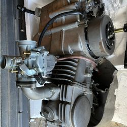 120cc Semi Automatic Dirtbike Engine