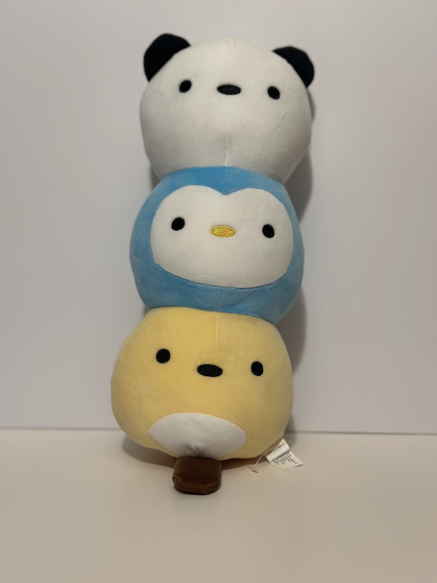 Takashoji 16” Dango Stick Panda, Bear, Penguin