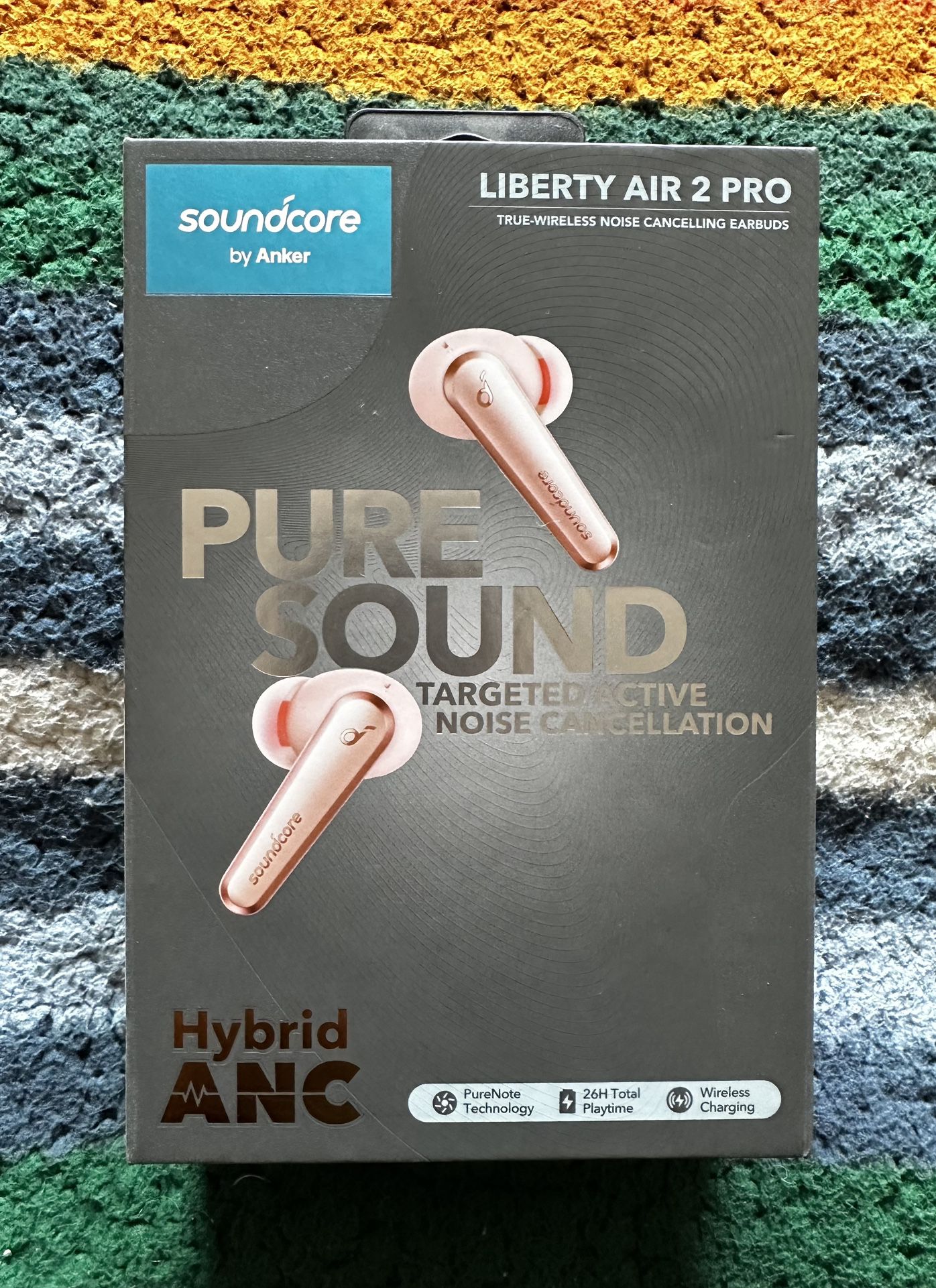 Soundcore Anker Liberty Air 2 Pro True Wireless Earbuds, Targeted Active Noise Cancelling, PureNote