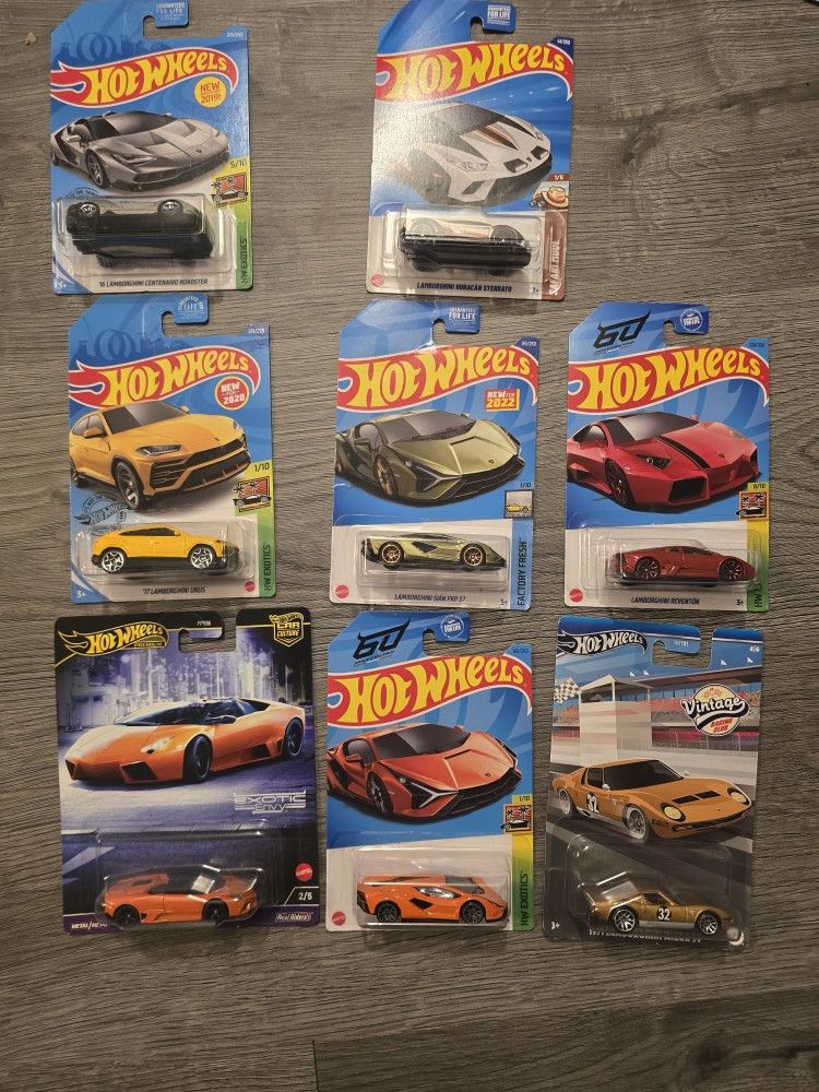 Lamborghini Hot Wheels Bundle