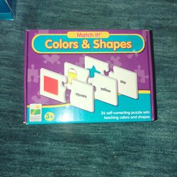 Colors and Shapes Puzzles 