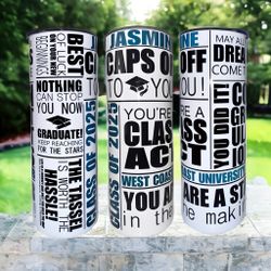Class of 2025, personalized graduation cup, graduation gifts, gifts for a graduate , congrats grad,