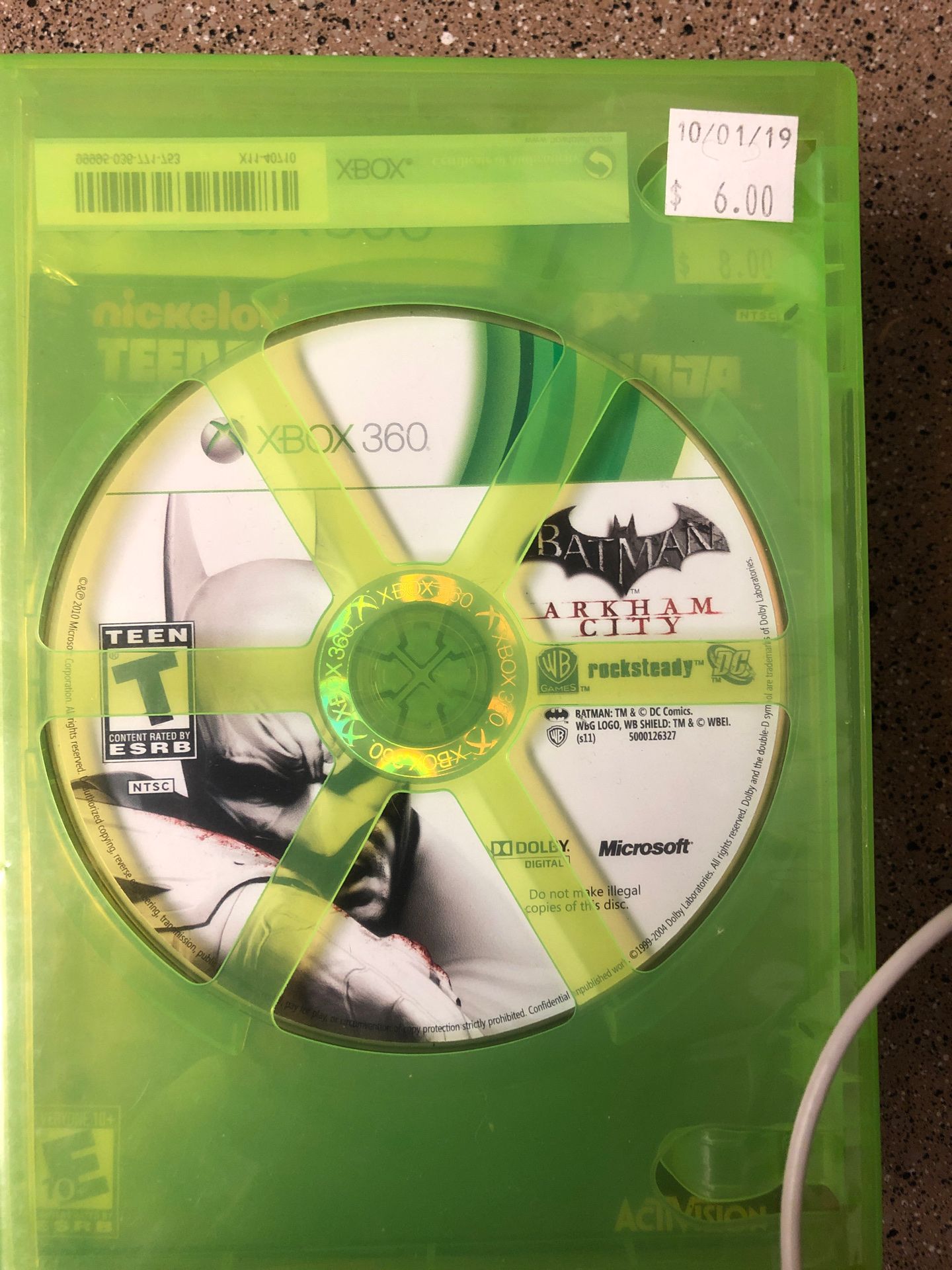 Xbox 360 games 5$ each