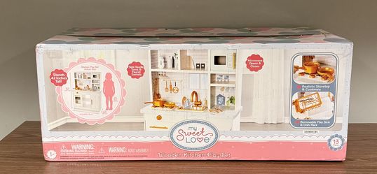 Kids Wooden Kitchen Set 