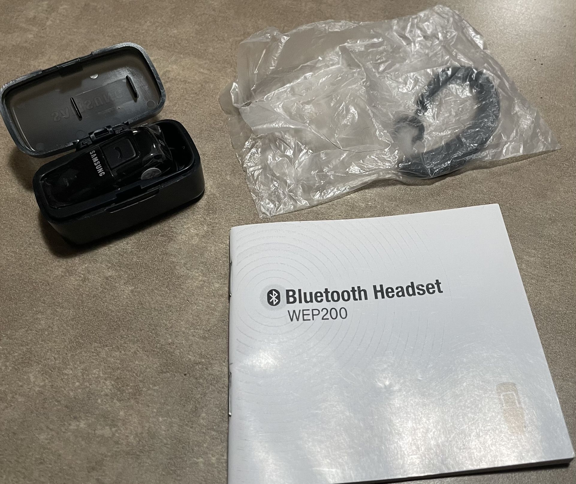 Bluetooth Headset - Never Used (but no box)