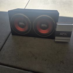 SPX Audio Subs & Amp 
Subwoofer - Car - Speakers