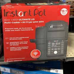 Instant Pot Duo Crisp Ultimate Lid Multi-Cooker + Air Fryer with WiFi