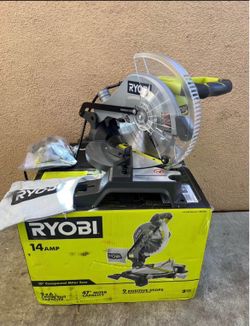 RYOBI 14 Amp Corded 10 in. Compound Miter Saw