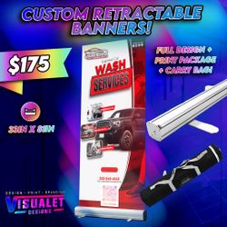 Retractable Banners | Printed Banners
