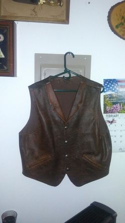 Leather Vest