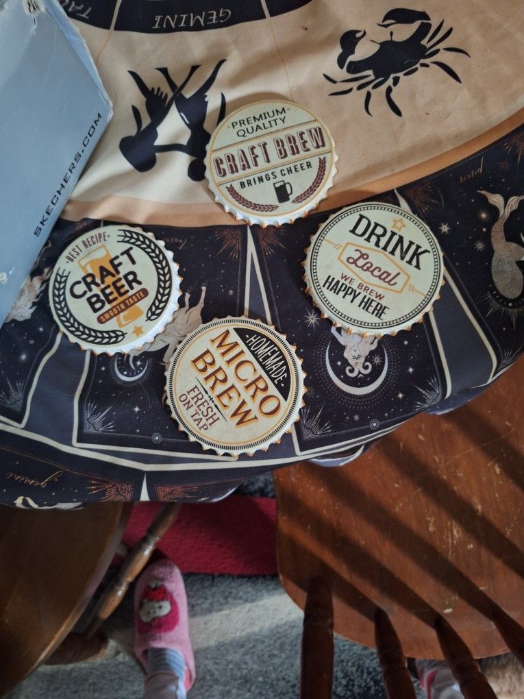 Bottle Cap Coasters