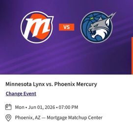 Phoenix mercury vs Minnesota lynx