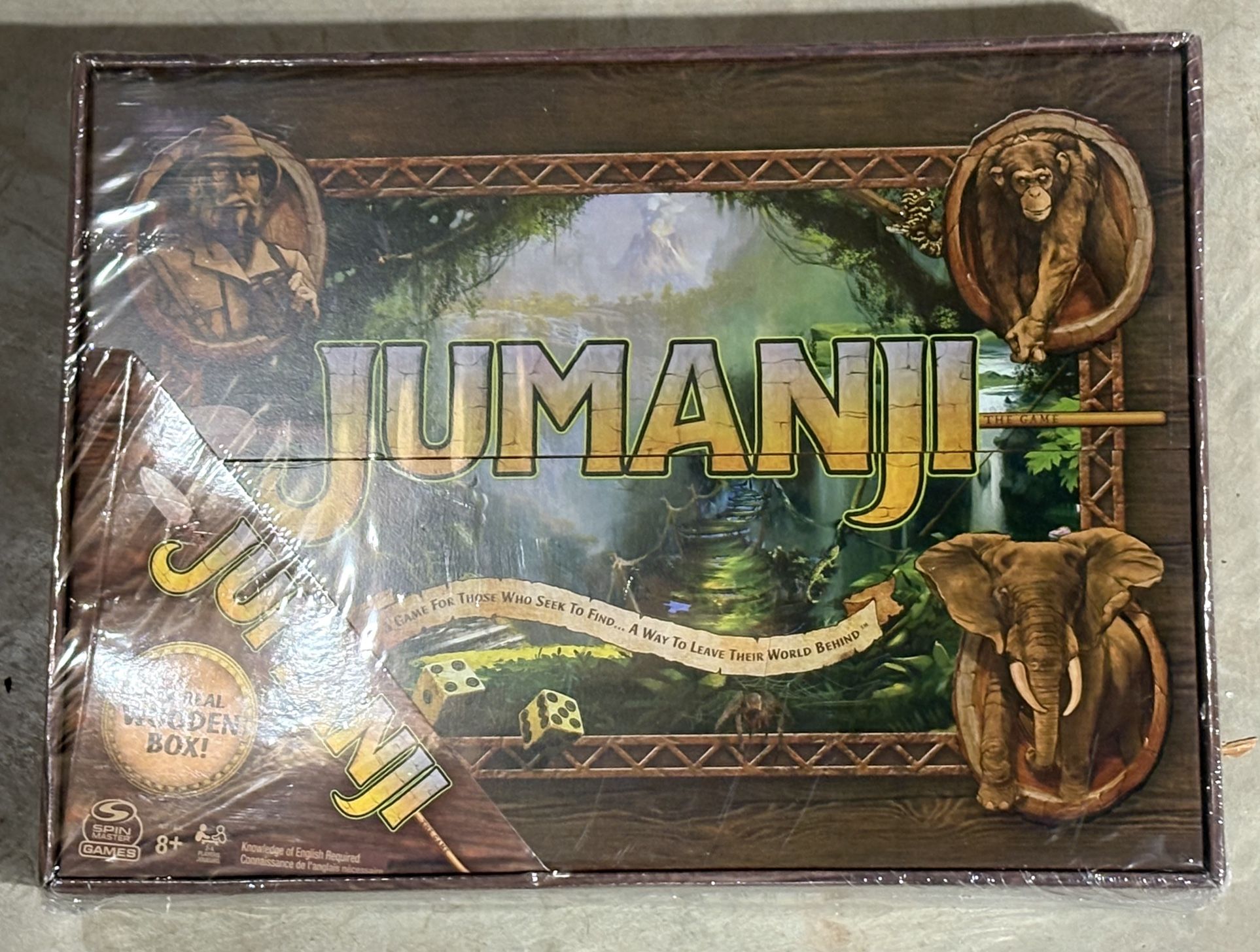 Jumanji board game unopened