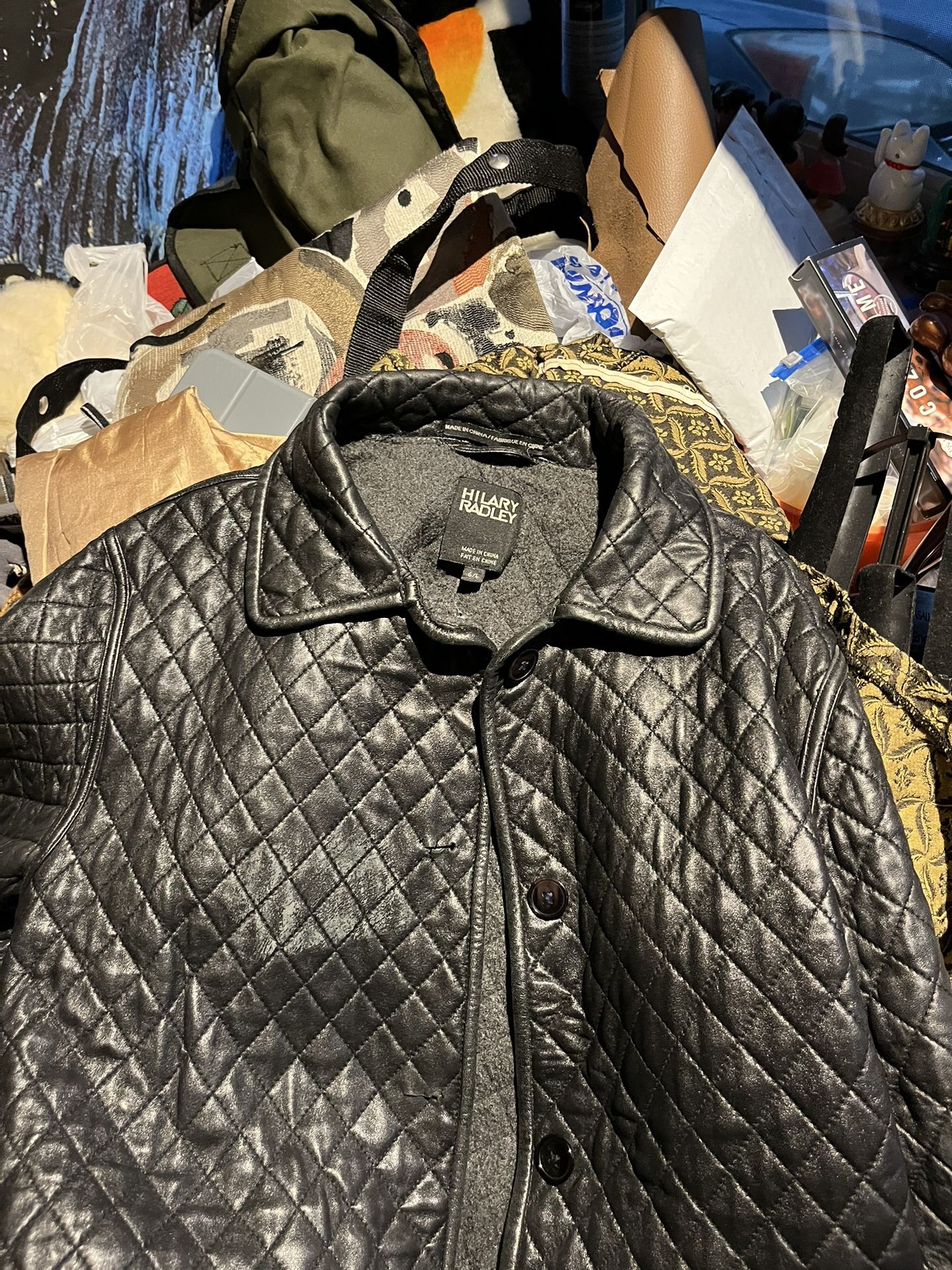 Woman’s Size 6L Leather Jacket