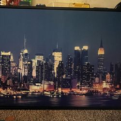 New York Nighttime Skyline