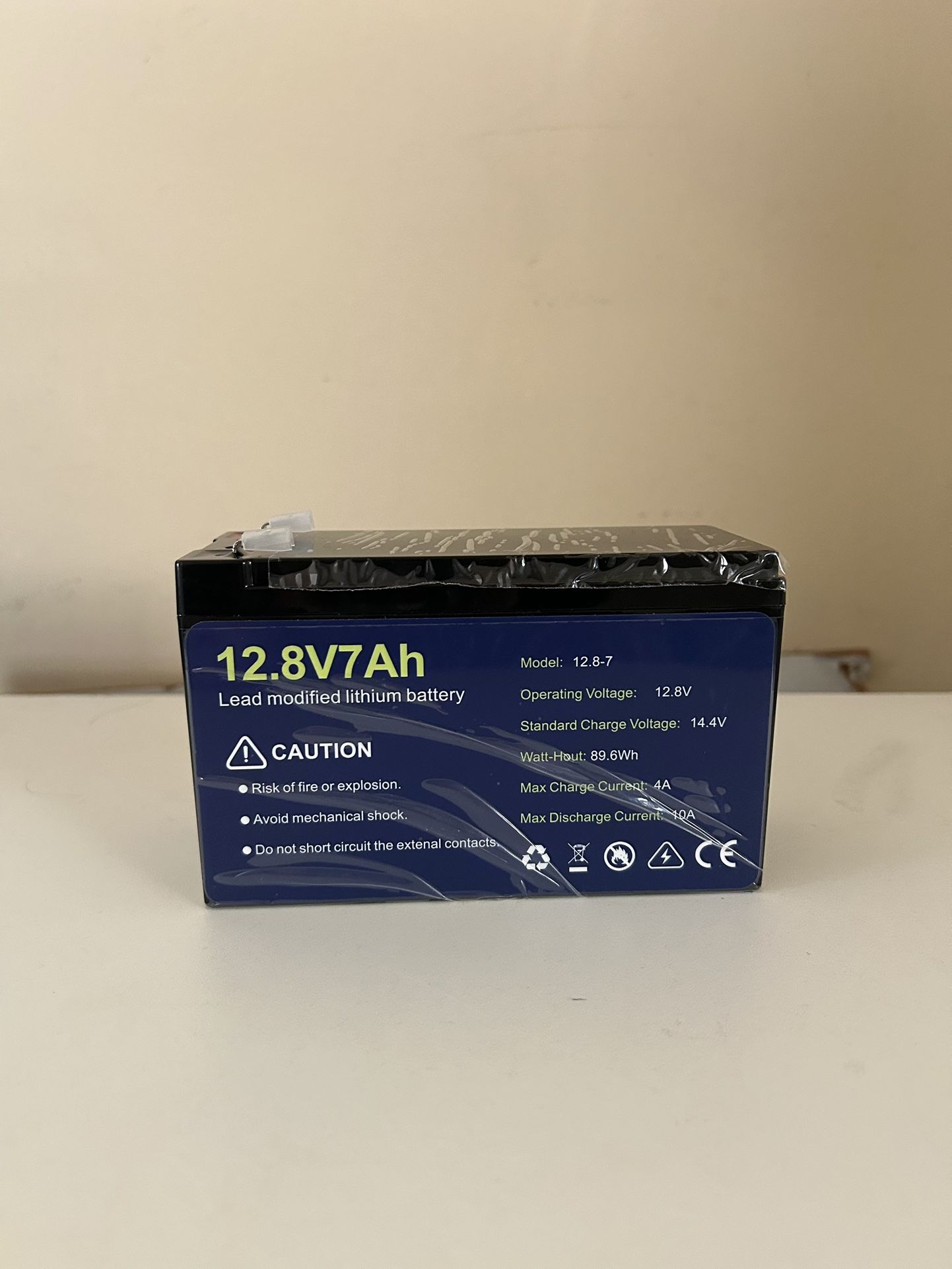 12.8V 7Ah Lithium Battery – Perfect for Solar, UPS, & Backup Systems
