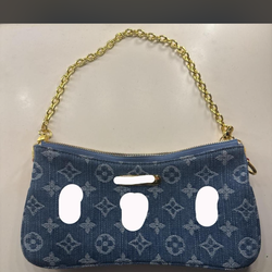 designer denium purse